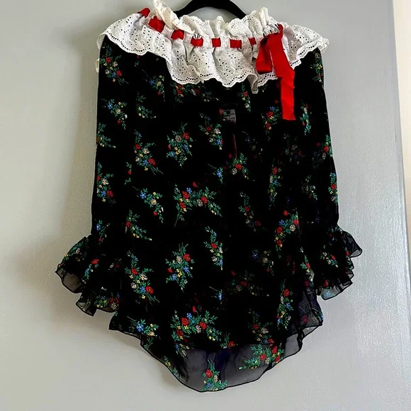 Dolce & Gabbana vintage off shoulder sheet top - Picture 1 of 4